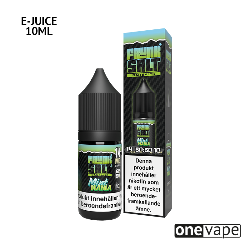 Frunk Salt - Mint Mania (10ml, Nic Salt)
