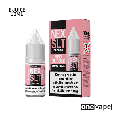 NEX SLT - Red Bubble (10ml, Nic Salt)