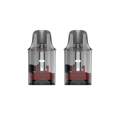 Vaporesso VIBE Dual Mesh poddar 2-pack – ersättningspoddar med transparent design och 4,5 ml kapacitet för VIBE-serien