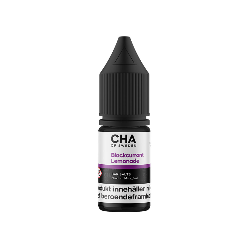 CHA of Sweden - Blackcurrant Lemonade (10ml, Nic Salt)