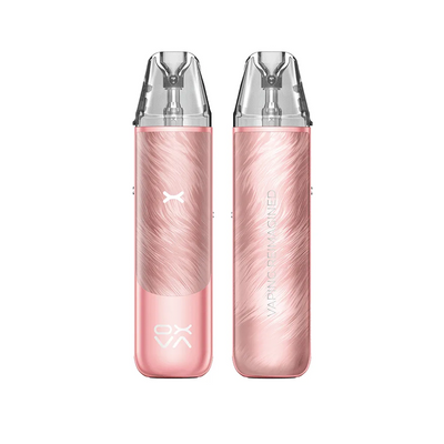 OXVA NeXLIM GO i färgen Rose Pink – e-cigarett med transparent pod, toppfyllning och stilren rosa design