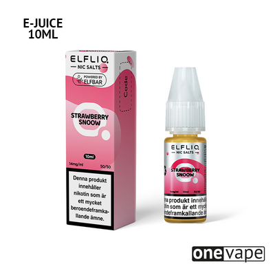 ElfLiq - Strawberry Snoow (10ml, Nic Salt)