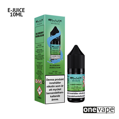 Elux Legends - Blueberry Bubblegum (10ml, Nic Salt)