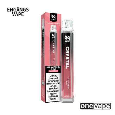 N One Crystal Mesh Engångs Vape - Strawberry Kiwi