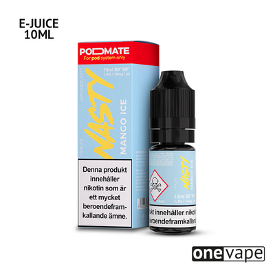 Nasty Salt - Mango Ice (10ml, Nic Salt)