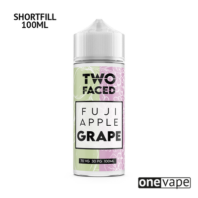 Two Faced - Fuji Apple Grape (100ml Shortfill)