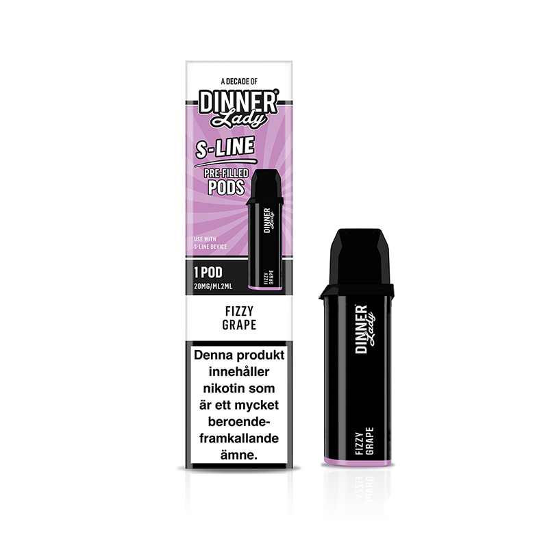 Dinner Lady S-Line Mesh Pod - Fizzy Grape