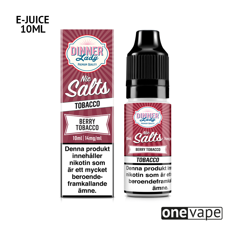 Dinner Lady - Berry Tobacco (10ml, Nic Salt)