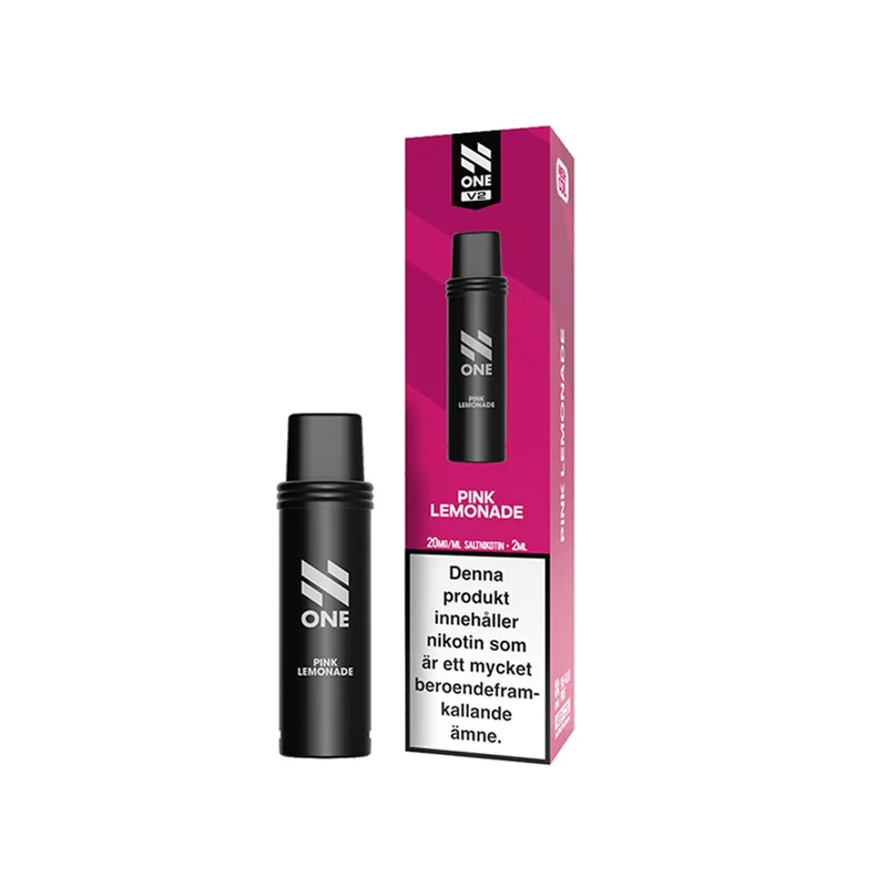 N One Mesh Pod V2 Pink Lemonade bredvid originalförpackning