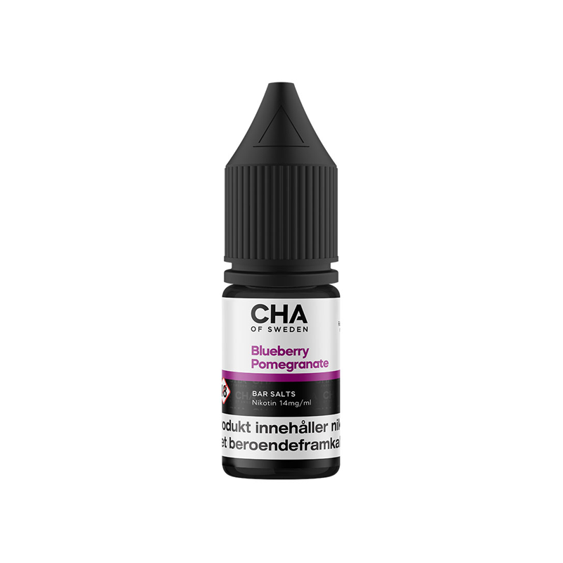 CHA of Sweden - Blueberry Pomegranate (10ml, Nic Salt)