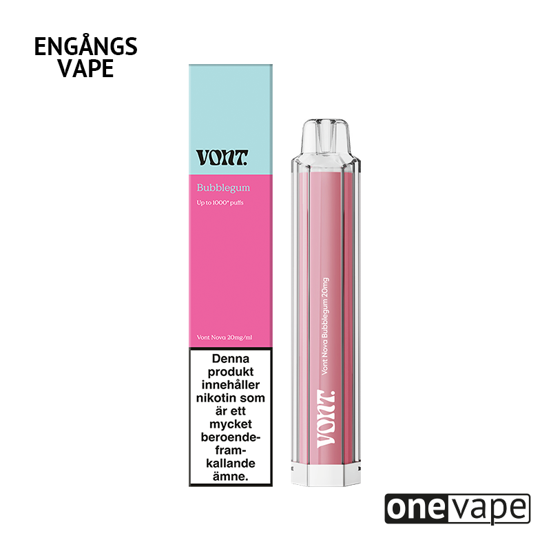 Vont Nova Engångs Vape - Bubblegum