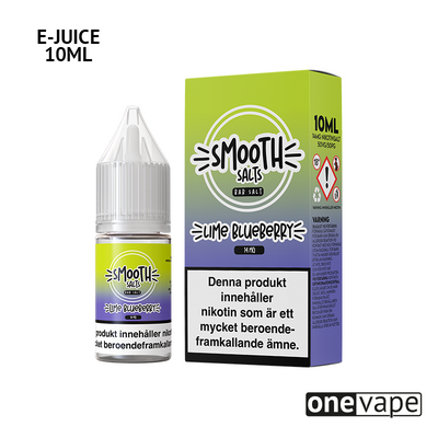 Smooth Salts - Lime Blueberry (10ml, Nic Salt)