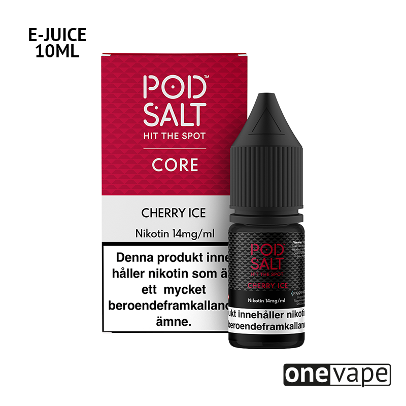 Pod Salt - Cherry Ice (10ml, Nic Salt)
