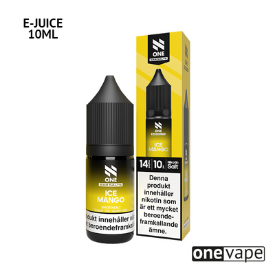 N One Salt - Ice Mango (10ml, Nic Salt)