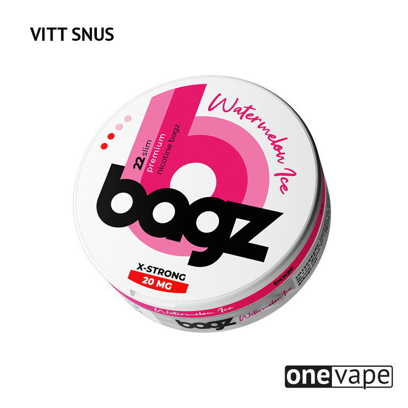 Bagz - Watermelon Ice (Vitt Snus)