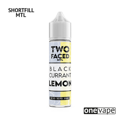 Two Faced - Blackcurrant Lemon (MTL Shortfill)