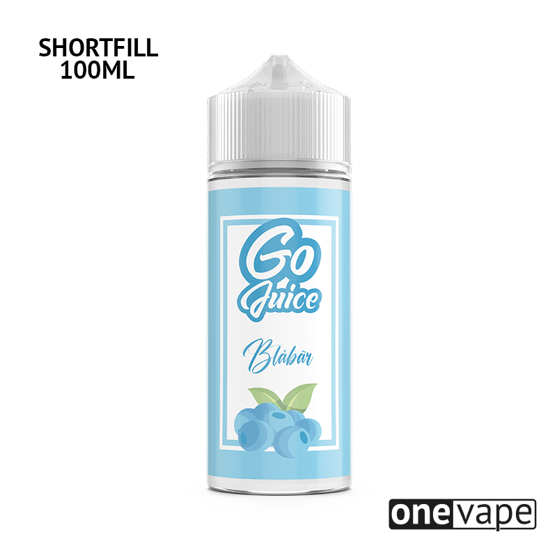 Go Juice - Blåbär (100ml Shortfill)