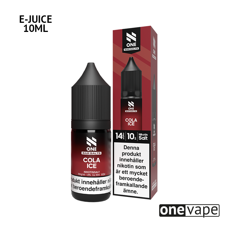 N One Salt - Cola Ice (10ml, Nic Salt)