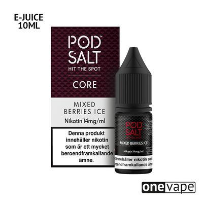 Pod Salt - Mixed Berries Ice (10ml, Nic Salt)