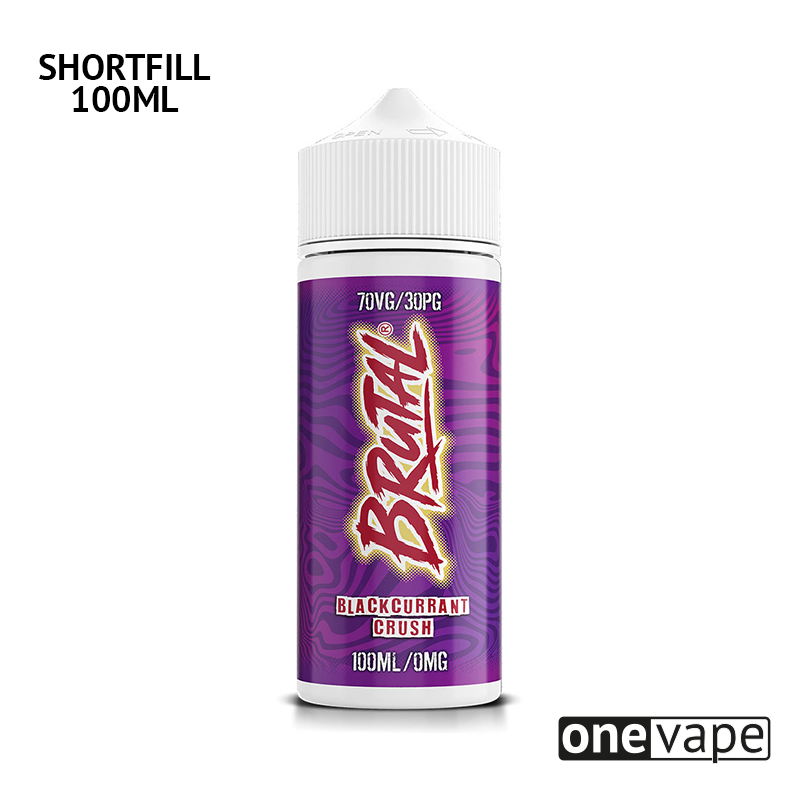 Just Juice Brutal - Blackcurrant Crush (100ml Shortfill)