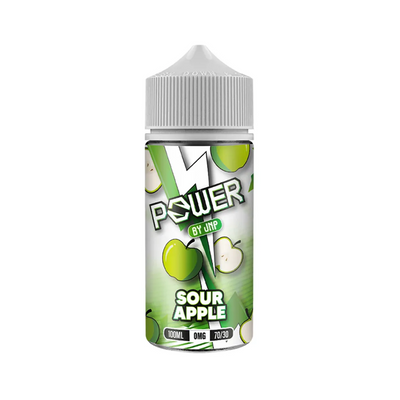 Power by jnp Sour Apple originalflaska mot vit bakgrund