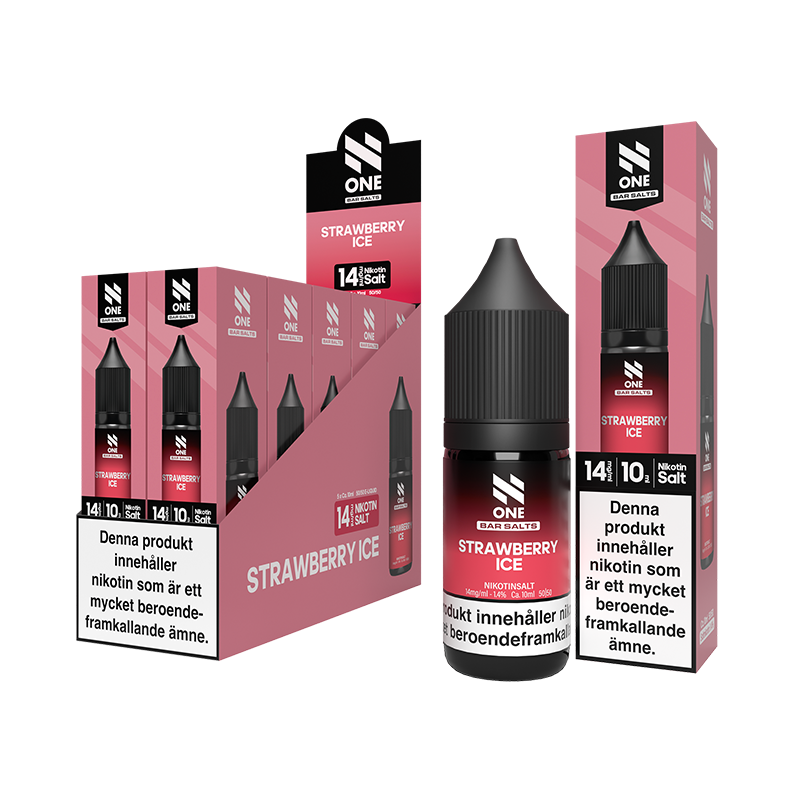 N One Salt - Strawberry Ice (10-Pack)