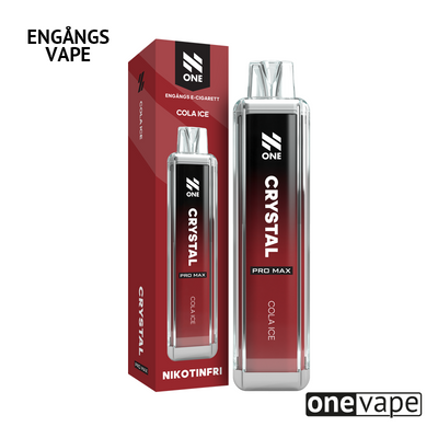 N One Crystal ZERO Engångs Vape - Cola Ice