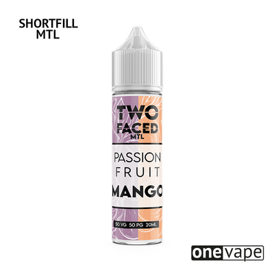 Two Faced - Passion Fruit Mango (MTL Shortfill)