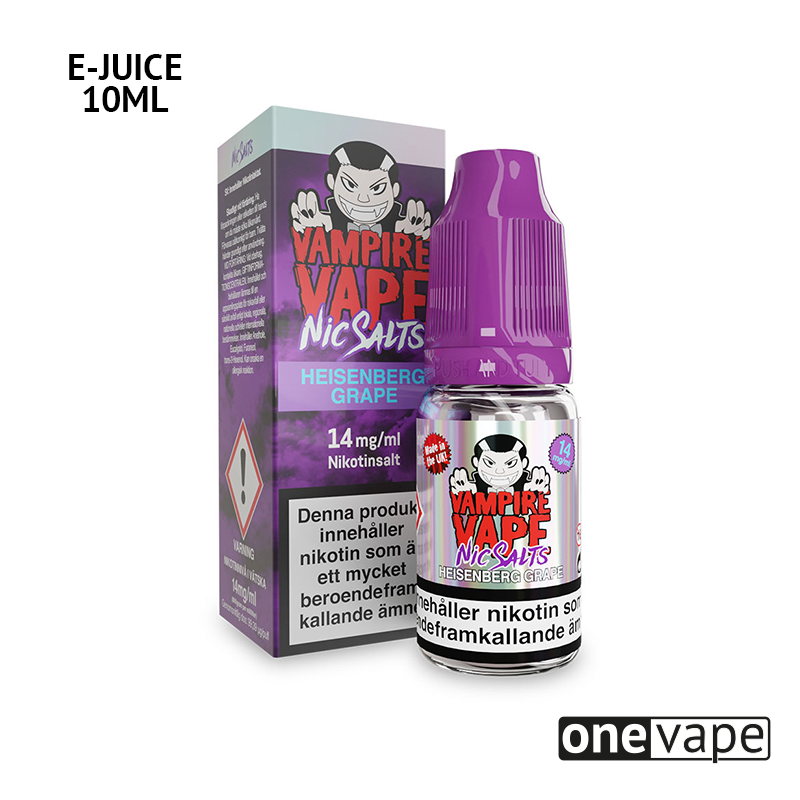 Vampire Vape - Heisenberg Grape (10ml, Nic Salt)