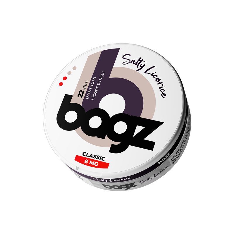 Bagz Salty Liqorice Slim Classic