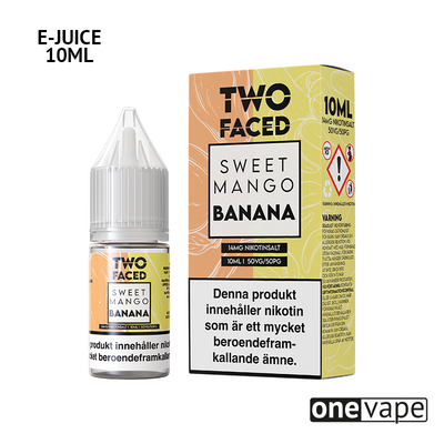 Two Faced - Sweet Mango Banana (10ml, Nic Salt)