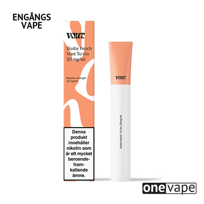 Vont To-Go Engångs Vape - Slushy Peach