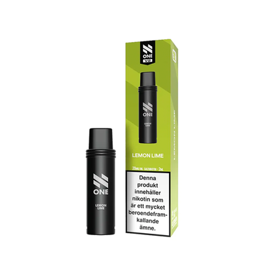N One Mesh Pod V2 Lemon Lime bredvid originalförpackning