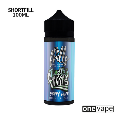 No Frills Twizted Fruits - Berry Lime (100ml Shortfill)