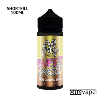 No Frills Sweet Treats - Lemon Caramel Waffle (100ml Shortfill)