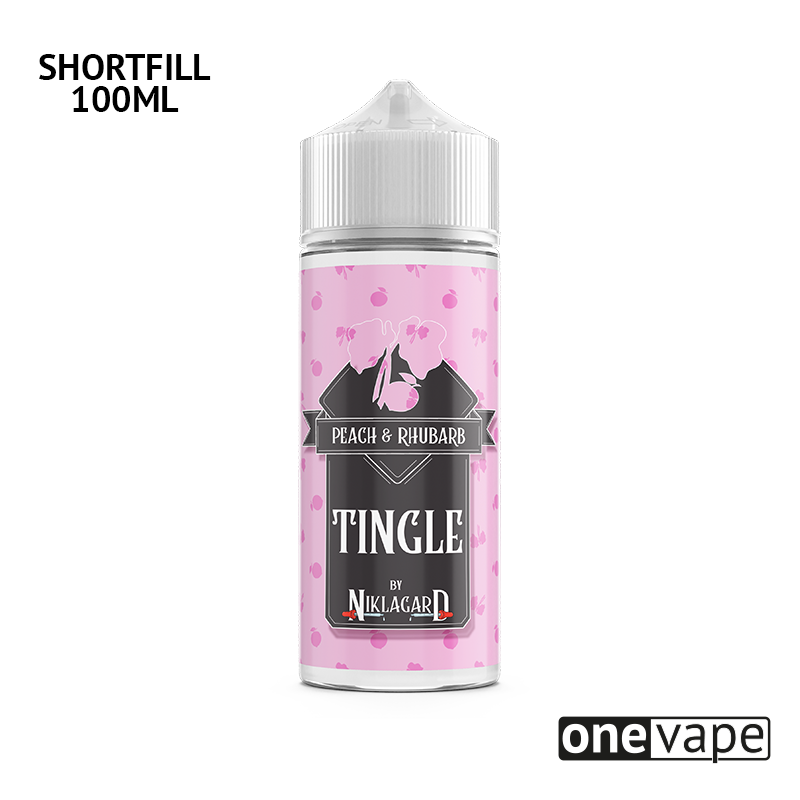 Niklagard - Peach & Rhubarb Tingle (100ml Shortfill)