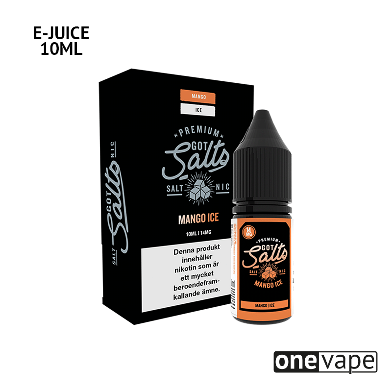 Got Salts - Mango Ice (10ml, Nic Salt)