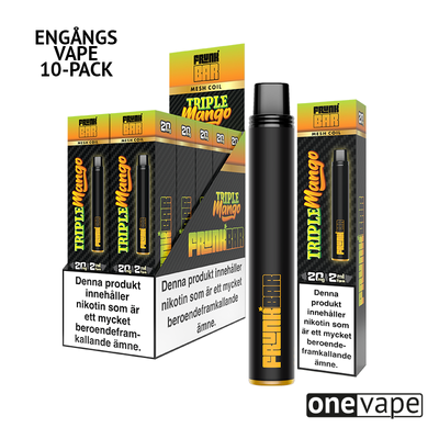 Frunk Bar Mesh Engångs Vape - Triple Mango (10-Pack)
