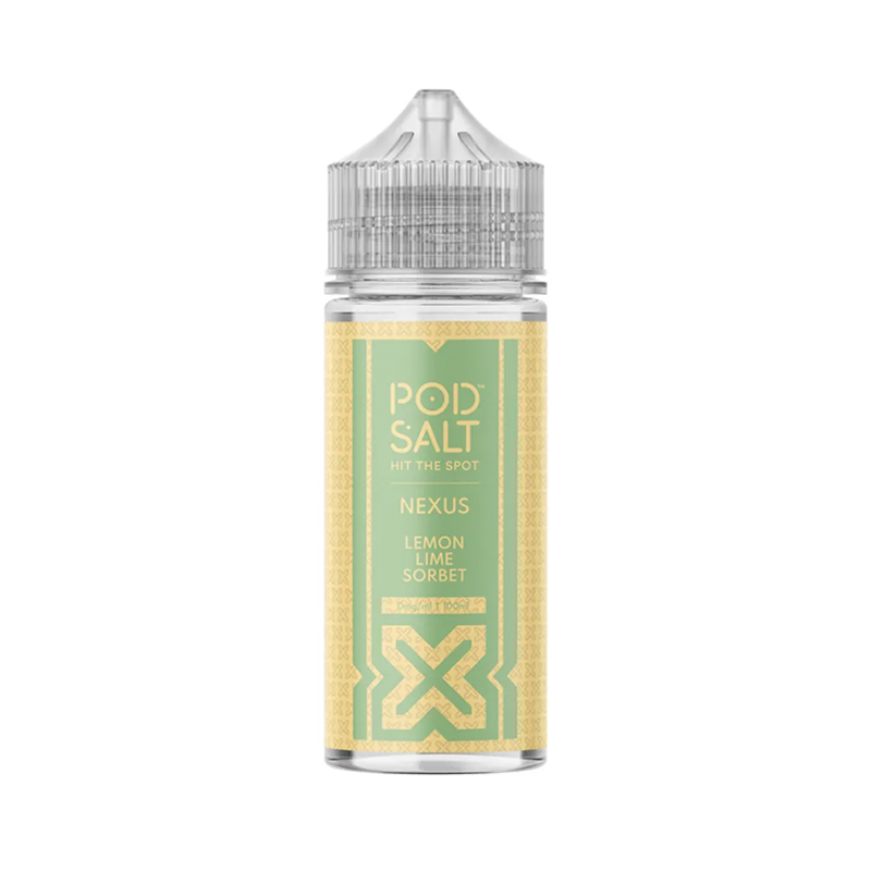 nexus Lemon Lime Sorbet originalflaska mot vit bakgrund