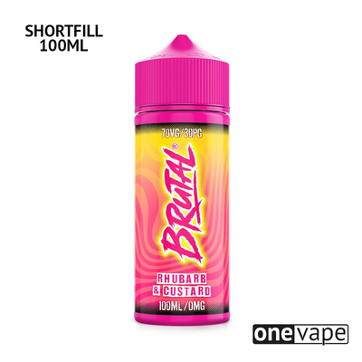 Just Juice Brutal - Rhubarb & Custard (100ml Shortfill)