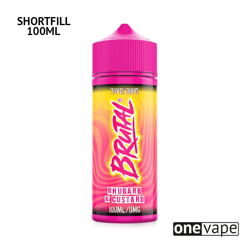 Just Juice Brutal - Rhubarb & Custard (100ml Shortfill)