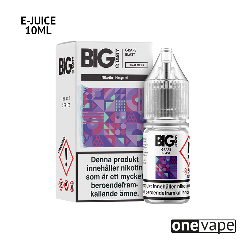 Big Tasty Salt - Grape Blast (10ml, Nic Salt)