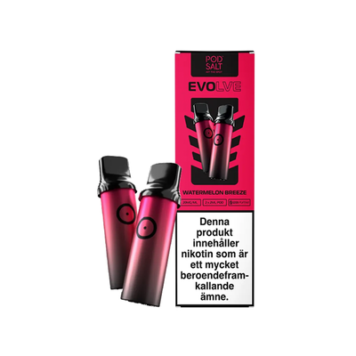 Evolve Mesh Pods Watermelon Breeze (2-Pack) bredvid originalförpackning