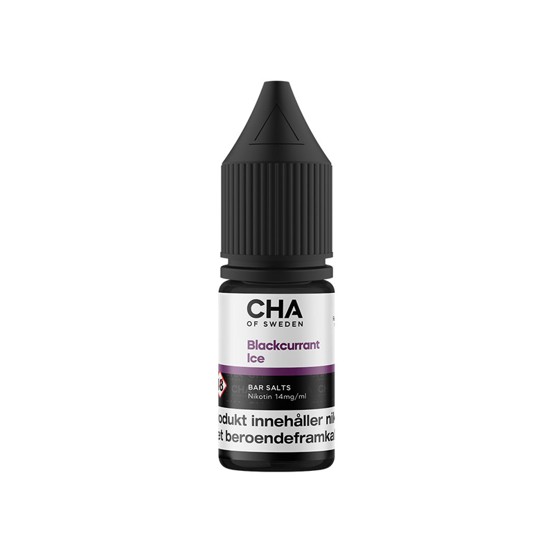 CHA of Sweden - Blackcurrant Ice (10ml, Nic Salt)