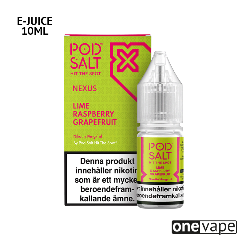 Nexus - Lime Raspberry Grapefruit (10ml, Nic Salt)