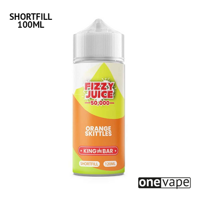 Fizzy King Bar - Orange Skittles (100ml Shortfill)
