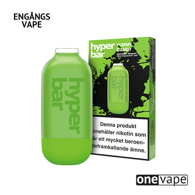 Hyper Bar Mesh Engångs Vape - Yummy Candy