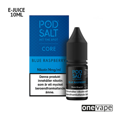 Pod Salt - Blue Raspberry (10ml, Nic Salt)