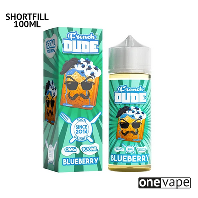 French Dude - Blueberry (100ml Shortfill)