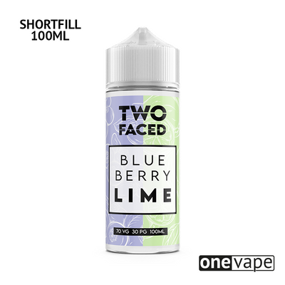 Two Faced - Blueberry Lime (100ml Shortfill)